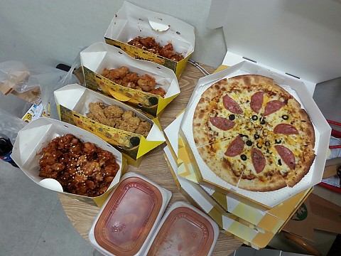 고객님께서 보내주신 맛있는 간식입니다~ 