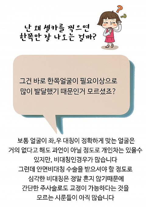 안면비대칭교정 주사란? 