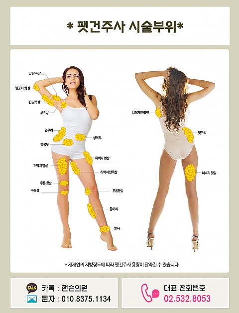 지방분해주사(팻건주사) 주의사항 