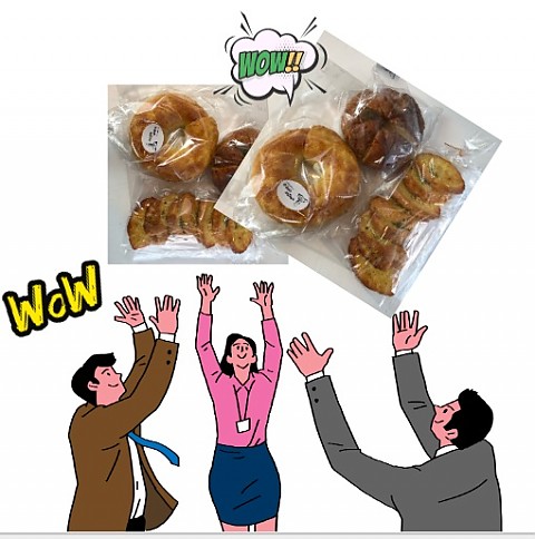 고객님의 맛있는 빵 선물^^ 