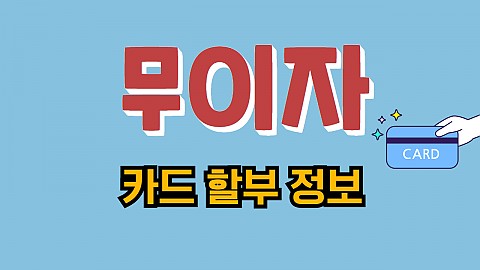 25년 7월 핸슨의원 무이자 카드 정보 입니다 